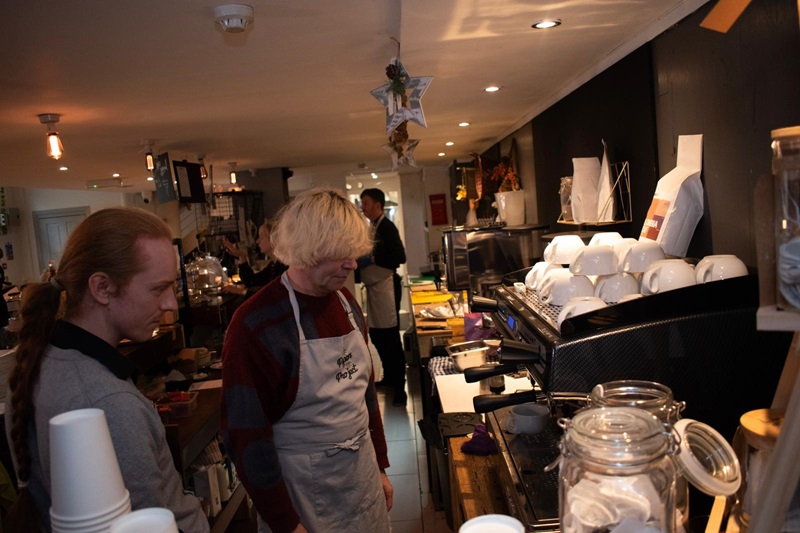 The Charlatans Tim Burgess working as a barista to support homeless people