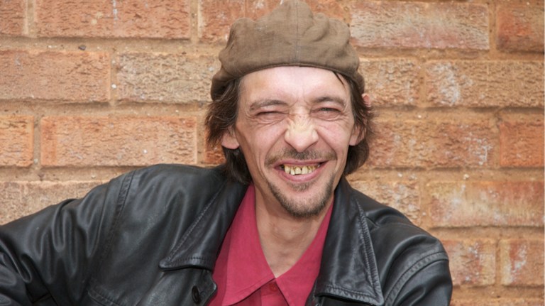 Former Big Issue vendor Vernon Burgess