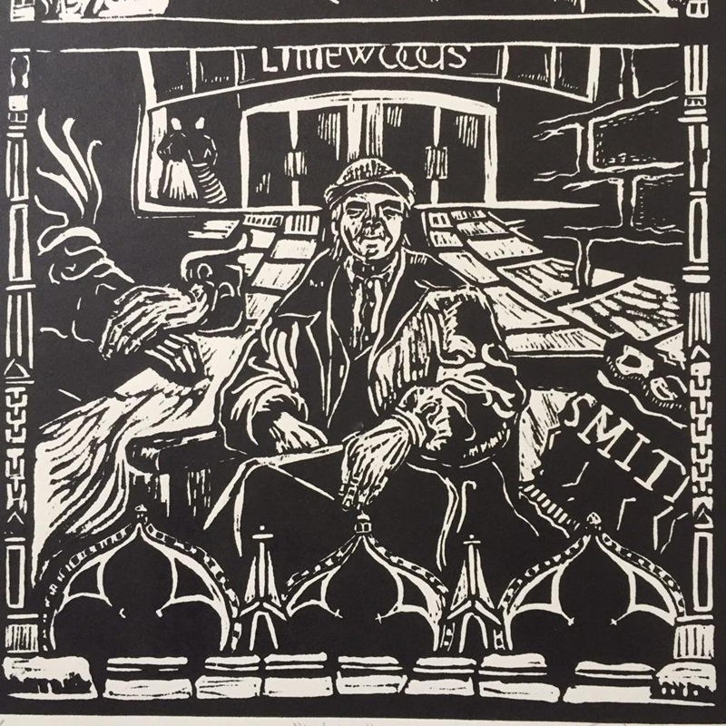 Robert McKee homelessness art in Dundee