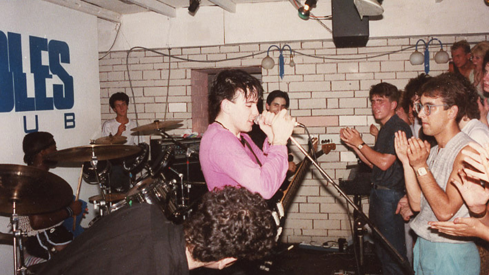 The Cure playing at Moles in Bath