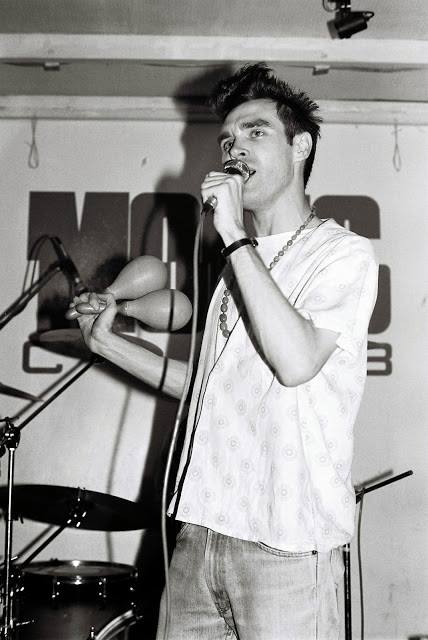 Morrissey of the Smiths at Moles Bath