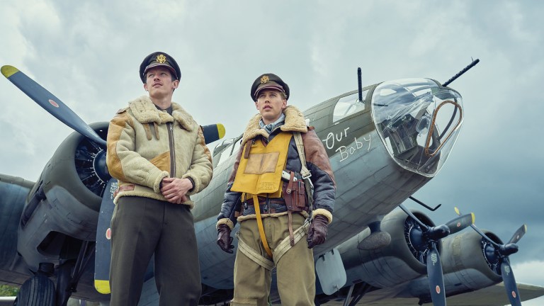 Callum Turner (left) and Austin Butler in Masters of the Air