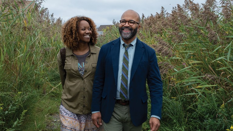 Jeffrey Wright and Erika Alexander in American Fiction