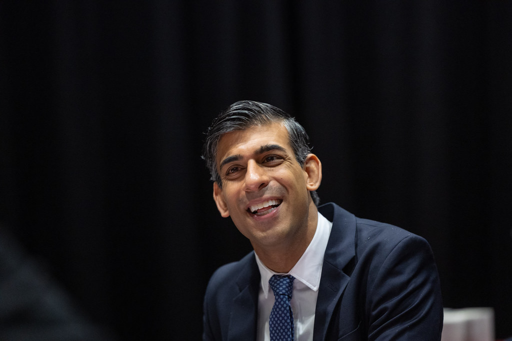 Prime minister Rishi Sunak visits Wren Academy in Finchley, North London, where he met staff and pupils.