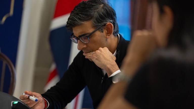 UK prime minister Rishi Sunak