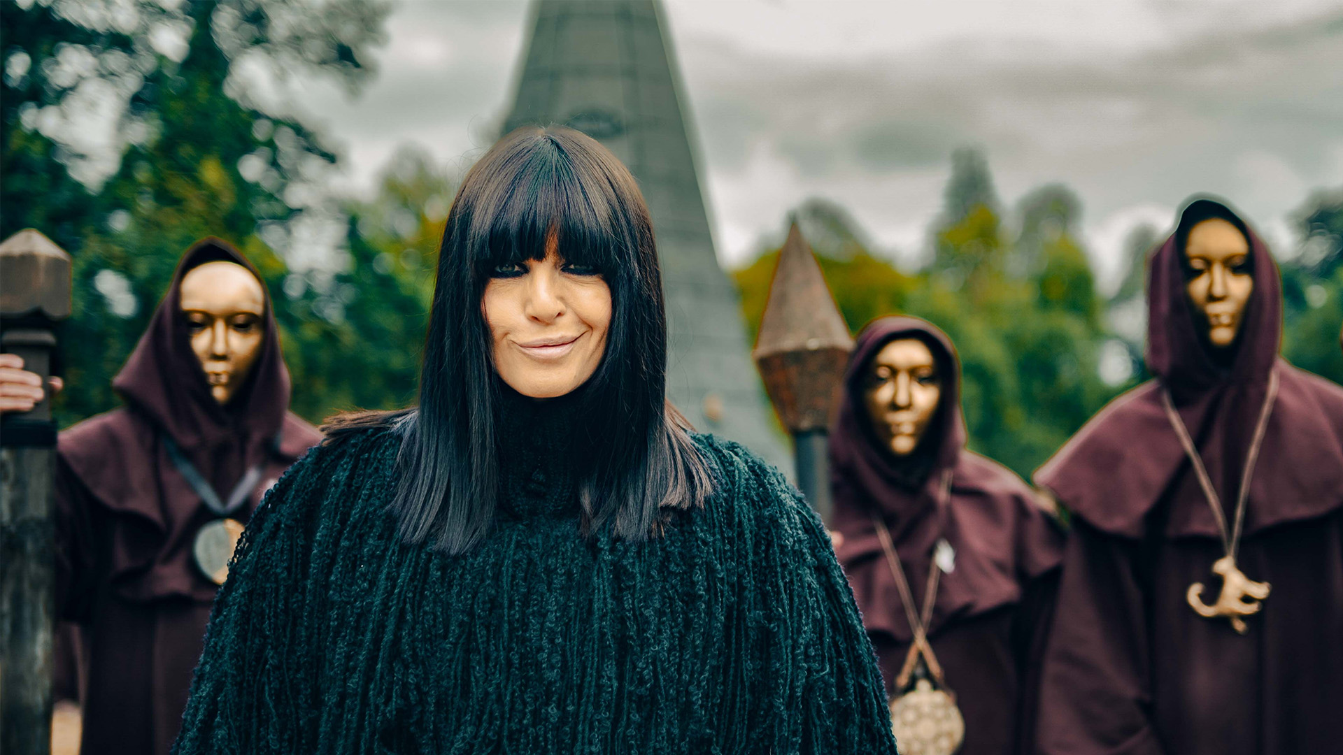 Claudia Winkleman in The Traitors