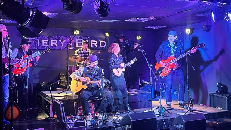 Live band on stage at the rescued grassroots music venue Phoenix Cultural Centre