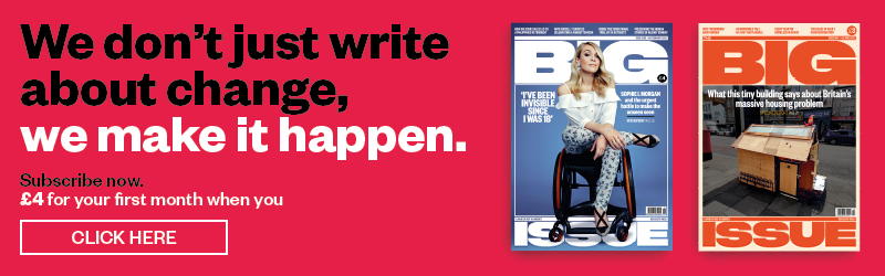 Information on how to subscribe to The Big Issue