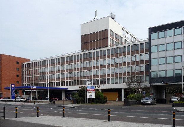 Windsor House, London Road, in the borough of Croydon – home to 'uninhabitable' temporary accommodation