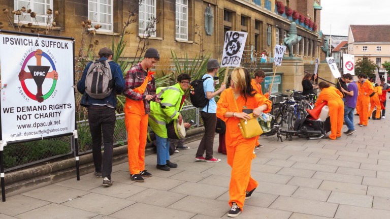 legal aid protest