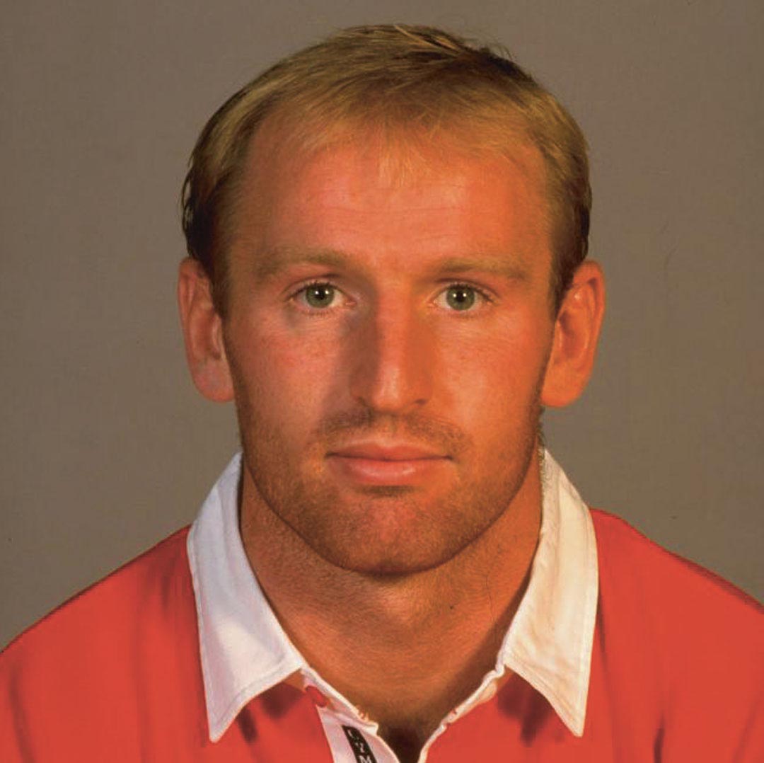 Gareth Thomas in 1998 in his Wales shirt