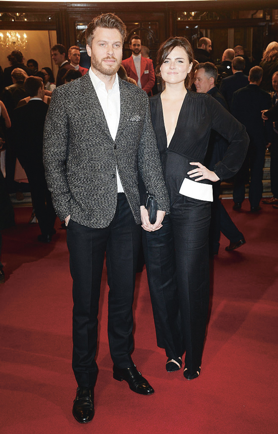 Rick Edwards with wife Emer Kenny