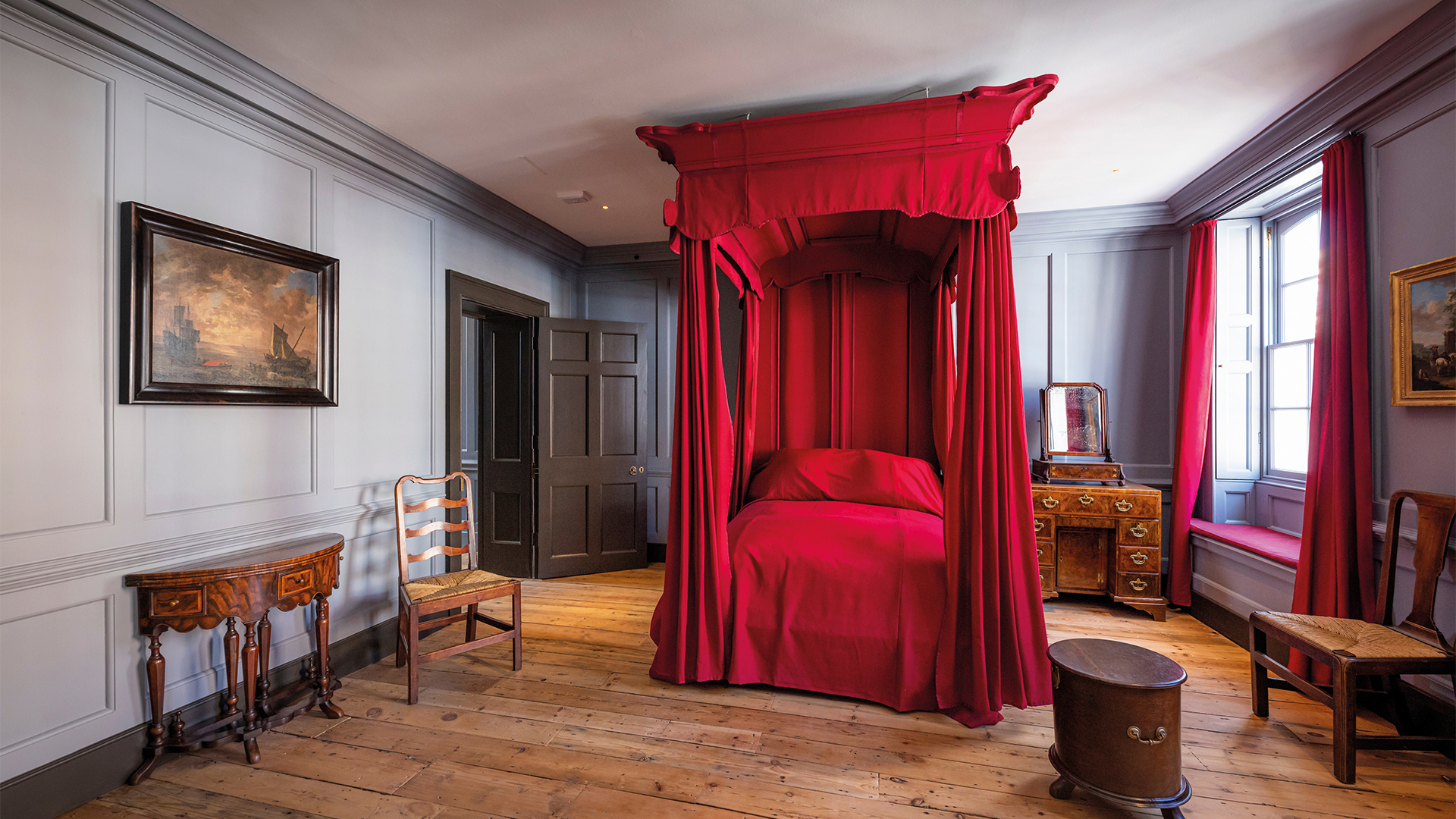 Handel’s bedroom in Brook Street, London