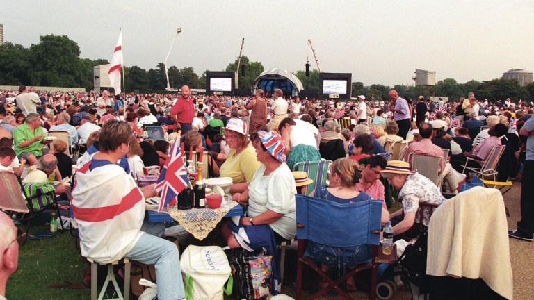 A 1990s BBC Proms in the Park concert
