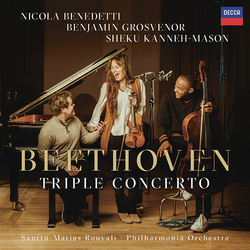 Beethoven Triple Concerto album cover