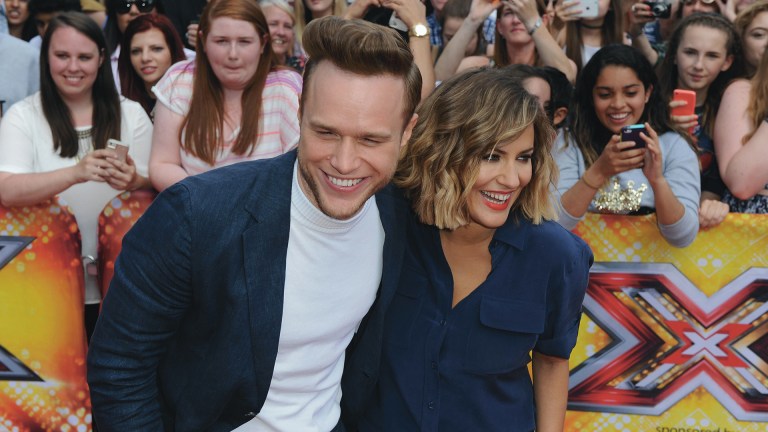 Olly Murs and Caroline Flack in 2015