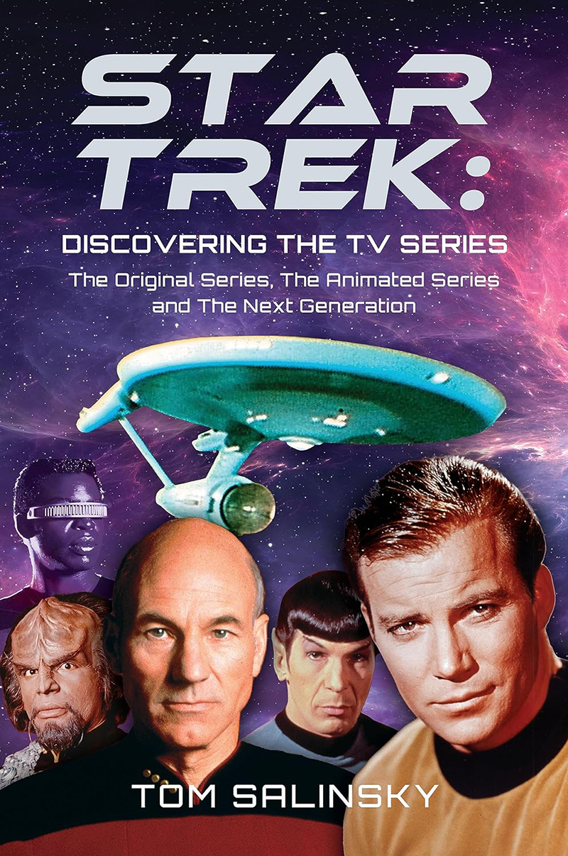 The cover of Star Trek: Discovering The TV Series by Tom Salinsky