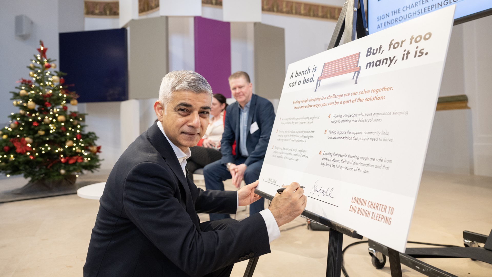 London mayor Sadiq Khan has big task to end rough sleeping