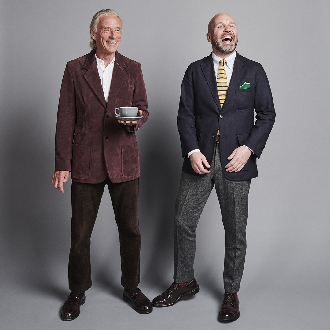 Paul Weller and Johnny Harris