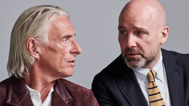 Paul Weller and Johnny Harris