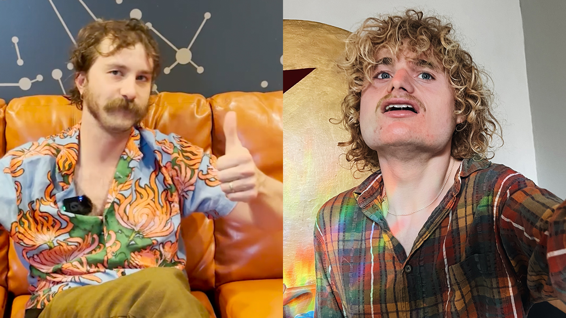 Mark from IDLES and Alastair