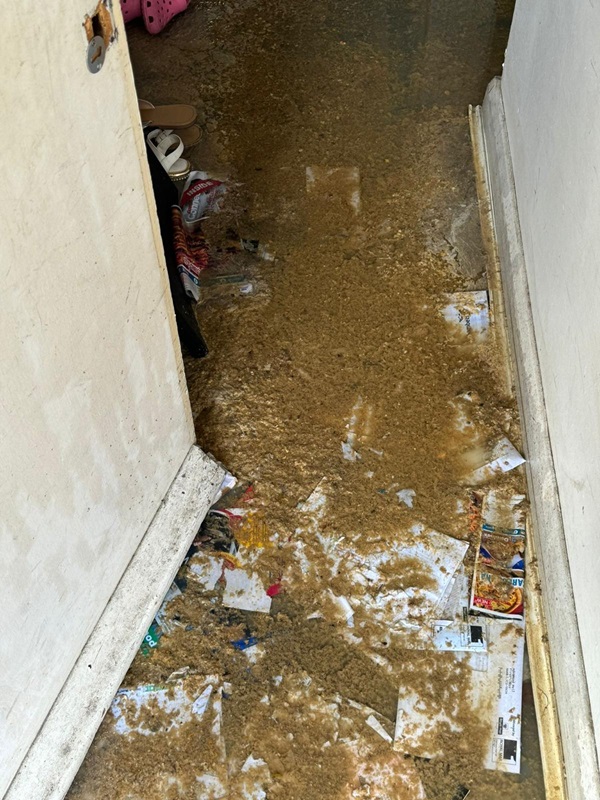 Renter speaks out after home flooded with faeces and sewage