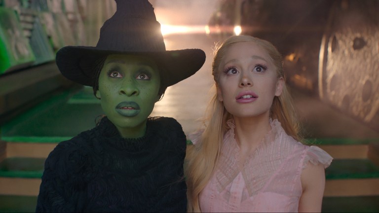 Cynthia Erivo and Ariana Grande in Wicked
