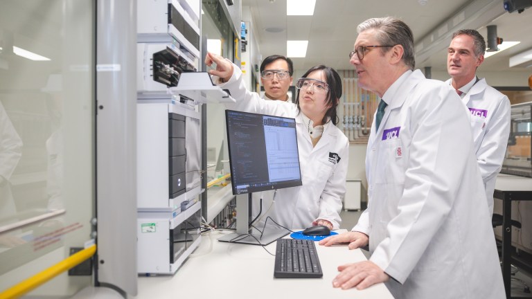 Prime Minister Keir Starmer visits University College London East as part of the AI Opportunities Action Plan.