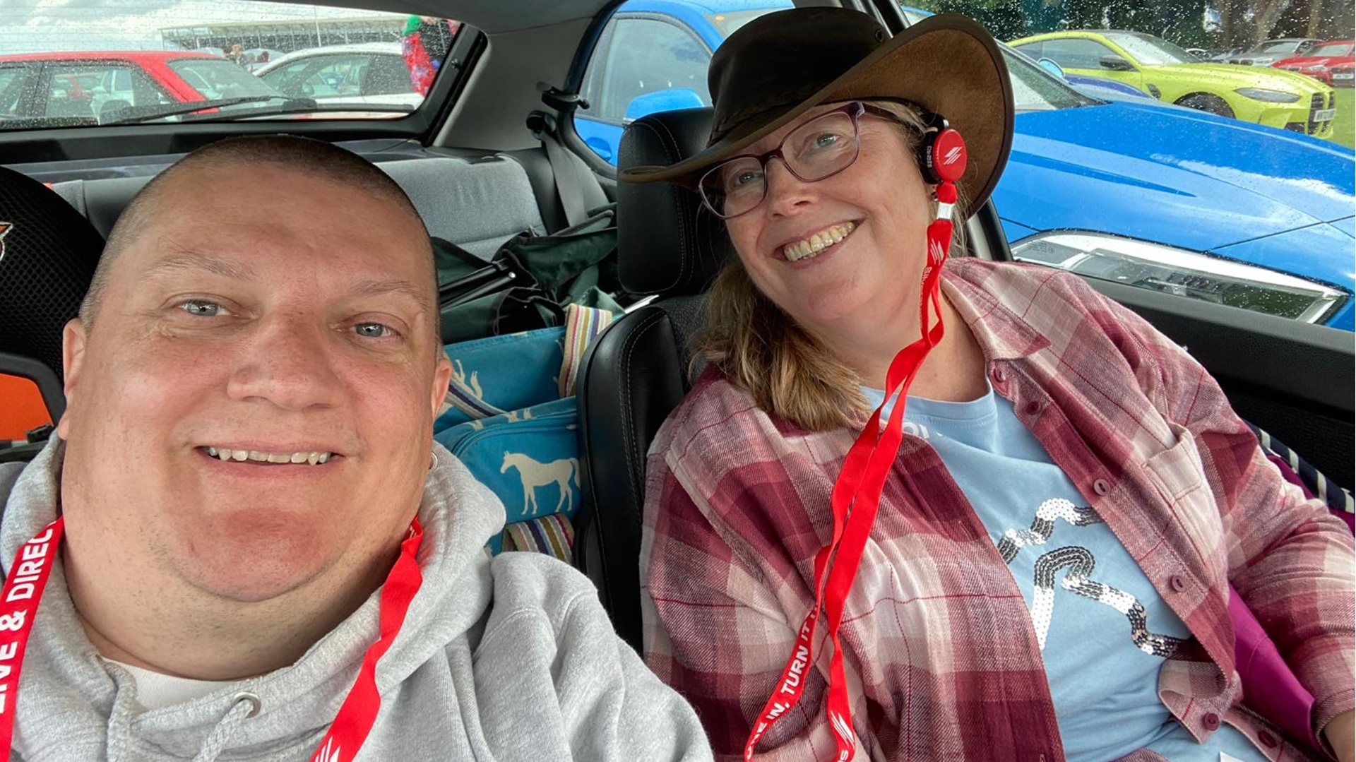 Timothy Samples, pictured with wife Michelle, suffered seizures, a brain injury and a brain tumour