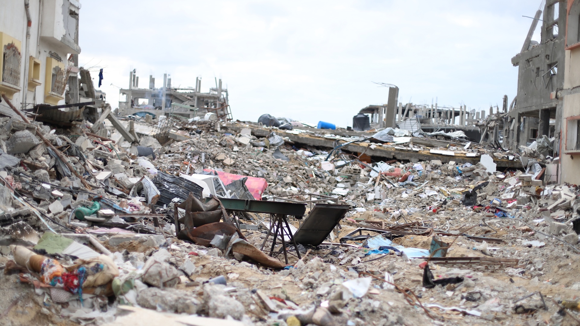 destruction in gaza
