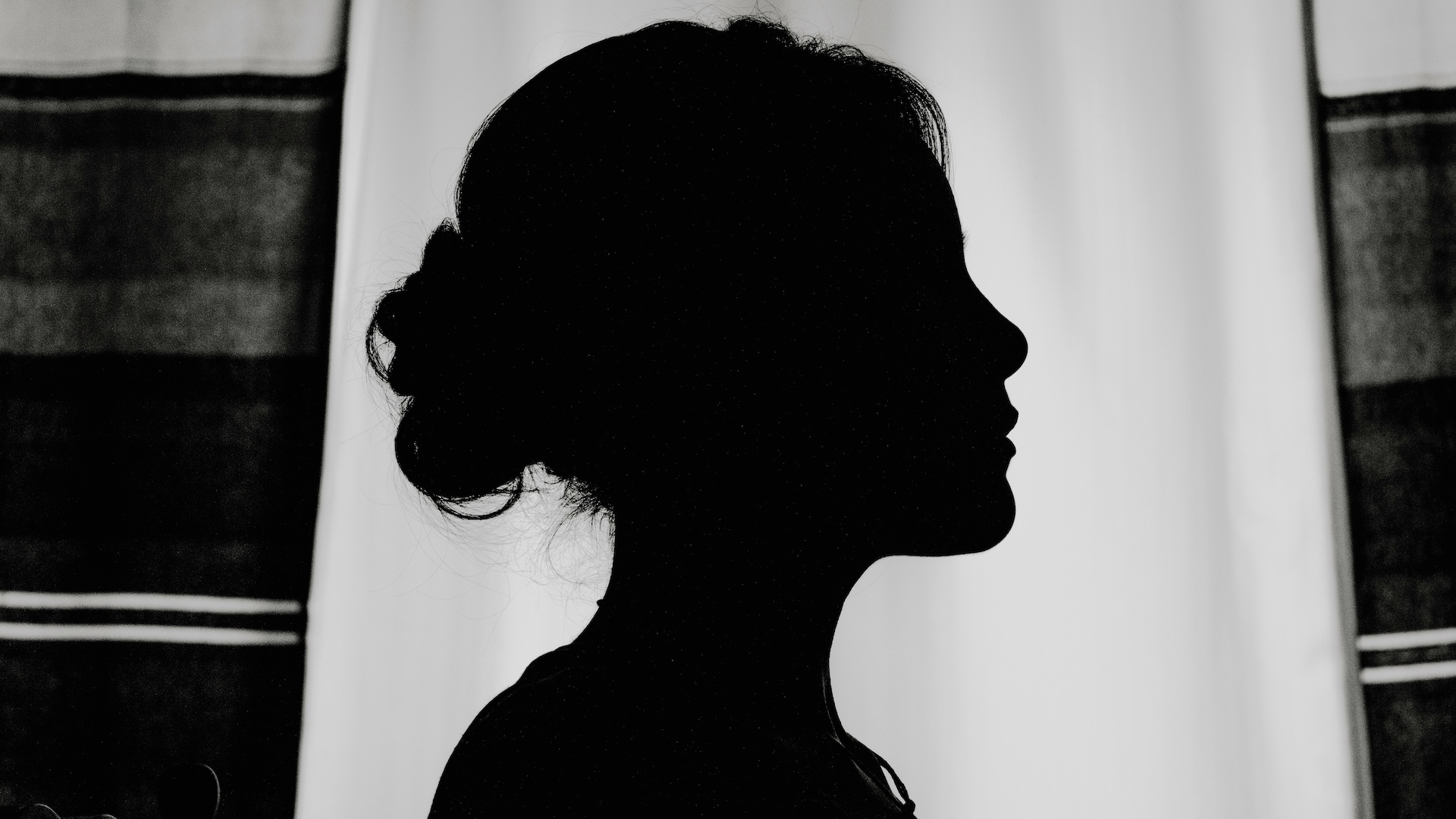 domestic abuse survivor/ silhouette of woman