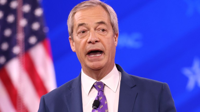 Reform UK leader Nigel Farage
