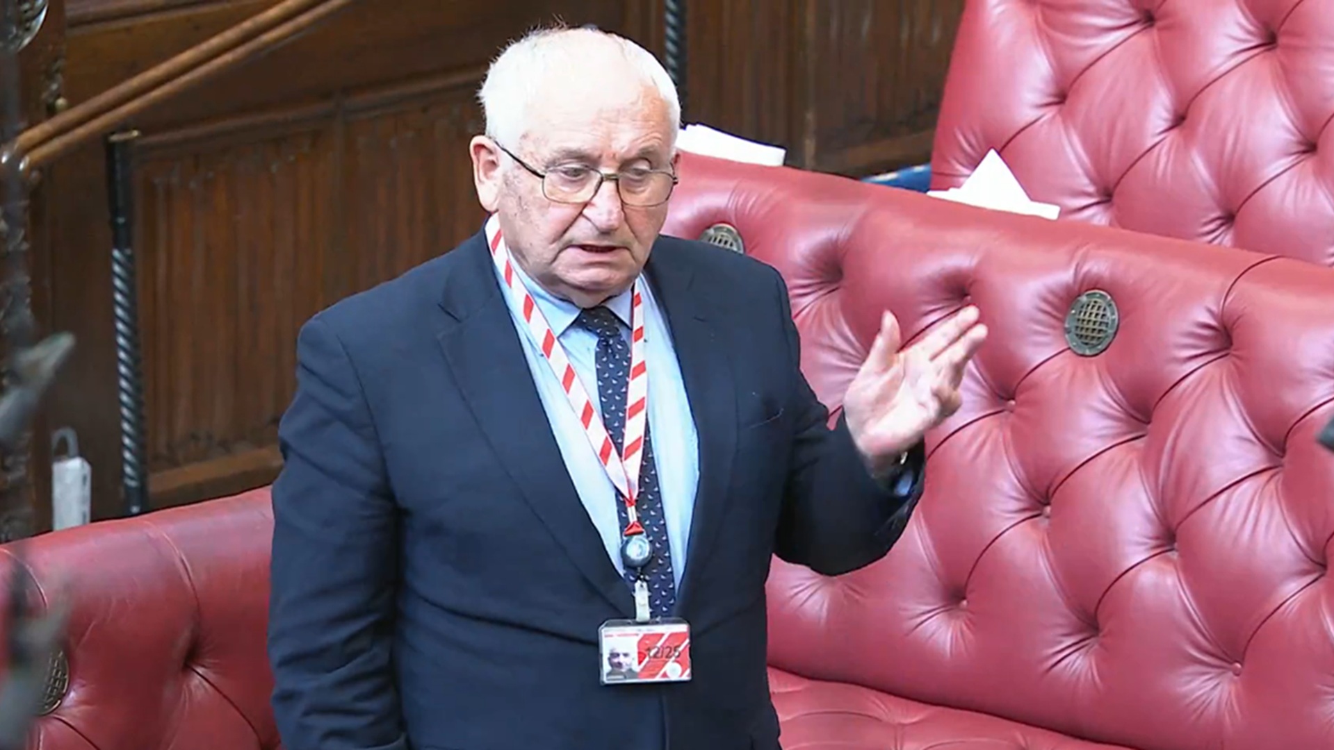Crossbench peer and Big Issue founder Lord John Bird
