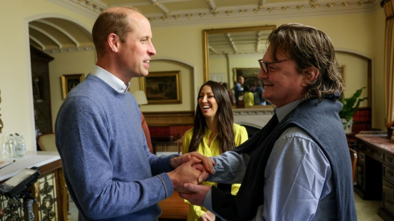 Prince William, Sabrina Cohen-Hatton and Wayne