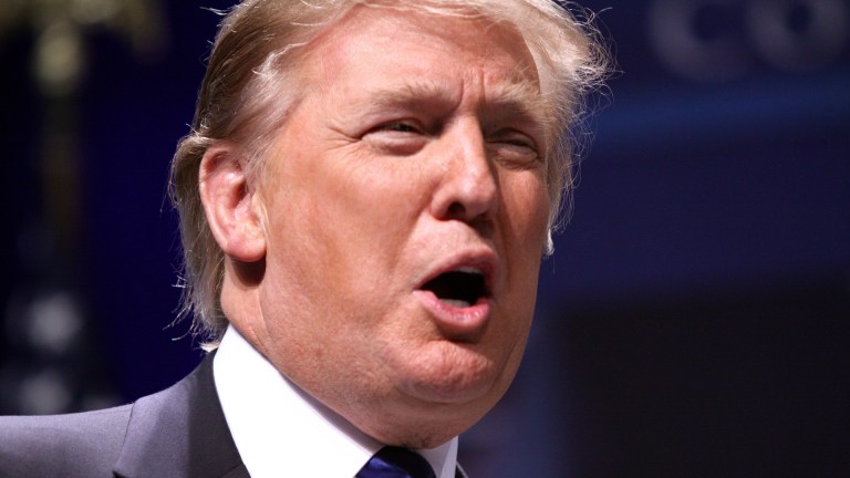 US president Donald Trump