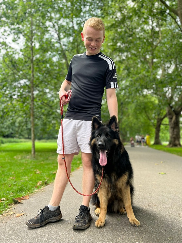 Generation Rent's Ben Twomey with his dog Monty