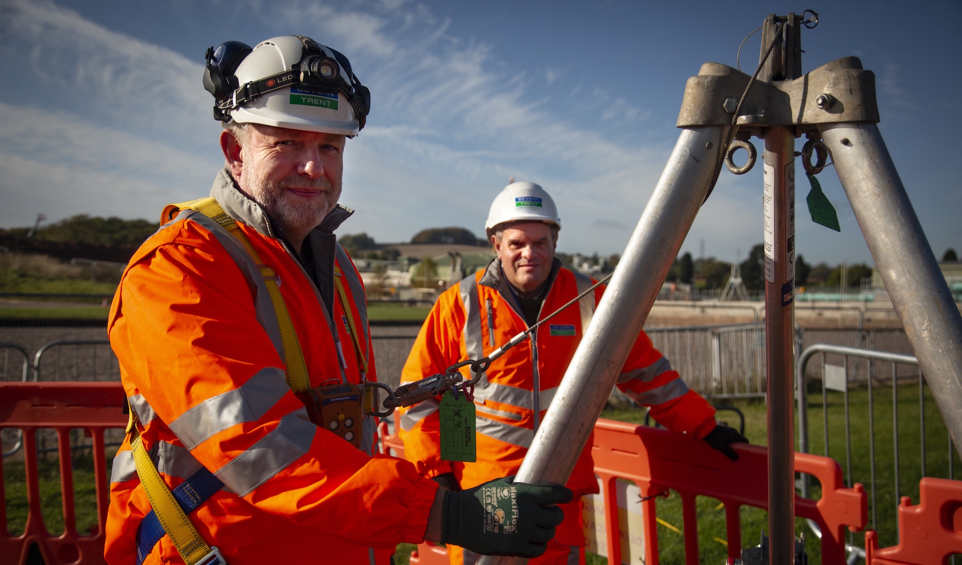 Severn Trent workers.