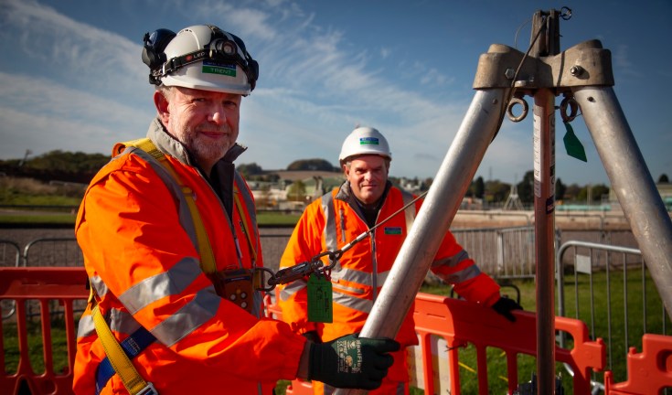 Severn Trent workers.