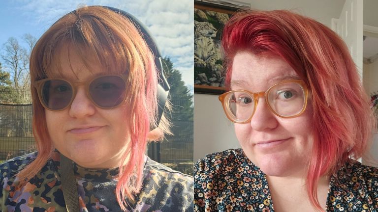 Images of Lydia Thomas, a 32-year-old from Kent who receives PIP