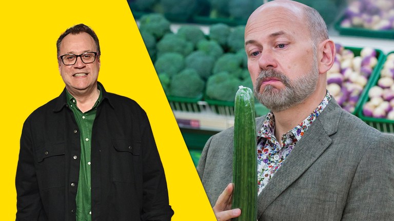 Cucumber creator Russell T Davies and star Vincent Franklin