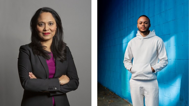 Former homelessness minister Rushanara Ali and housing campaigner Kwajo Tweneboa