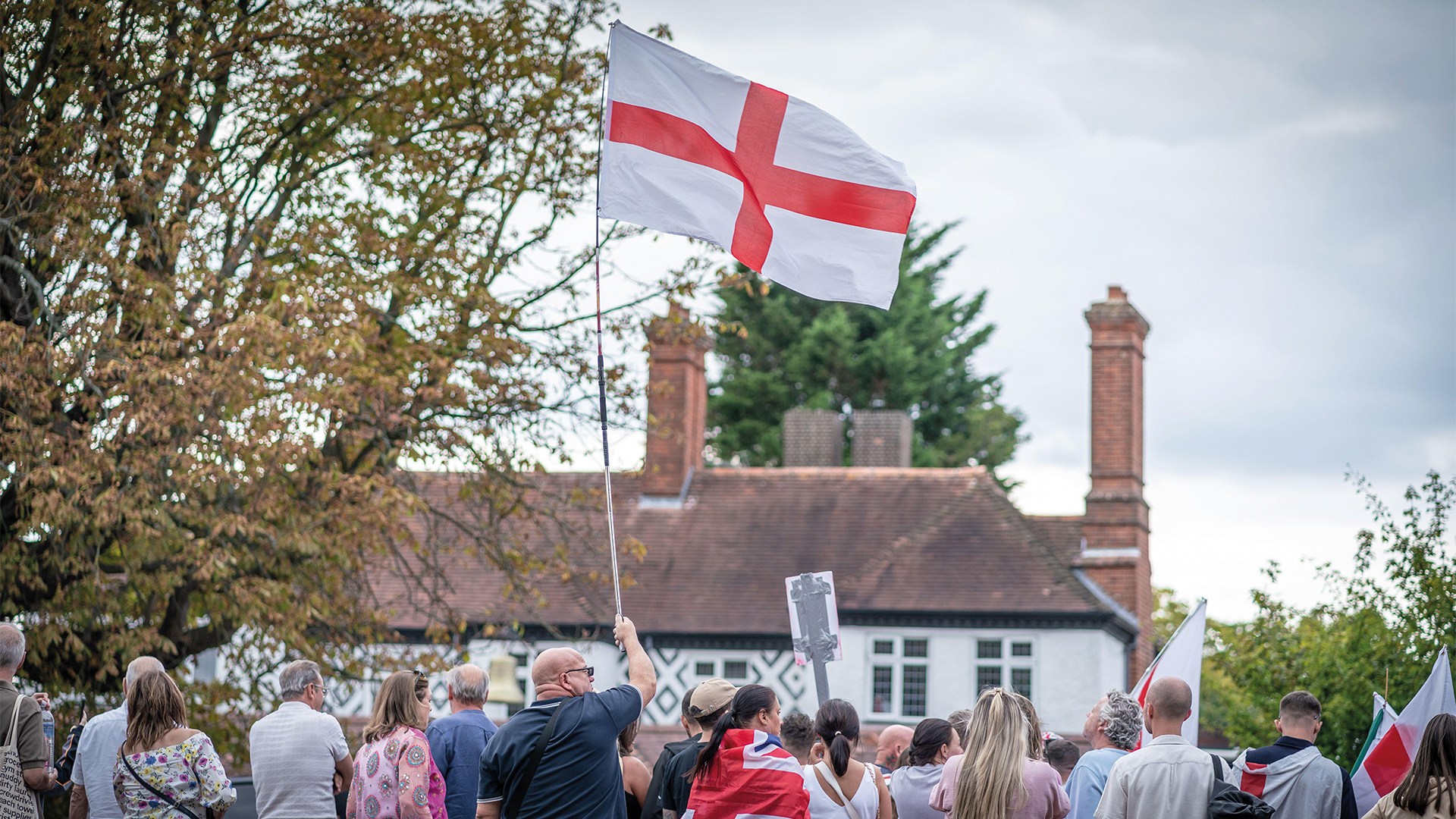 What St George's flags across England means for national identity - Big ...