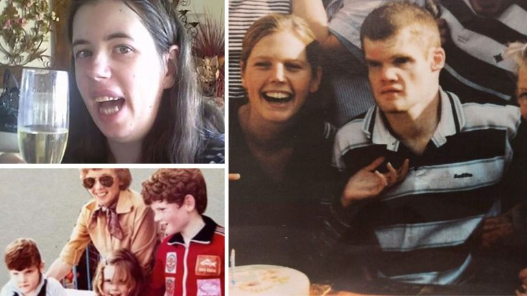Top left: Chloe Every. Bottom left and right: Charlie Lander and family