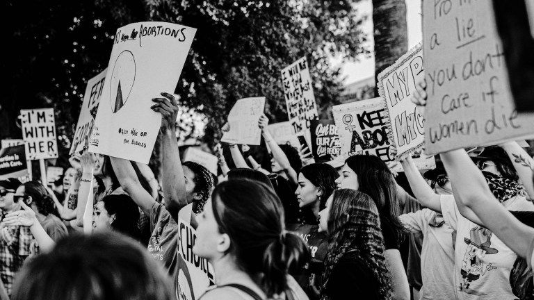 abortion rights protest