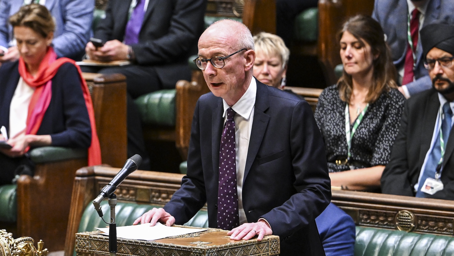 Pat McFadden, work and pensions secretary. Image: House of Commons/ Flickr