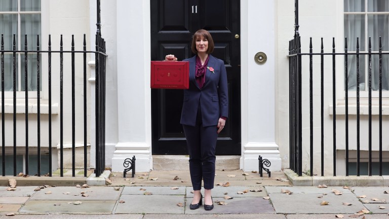 Chancellor Rachel Reeves delivering the autumn budget in 2024.