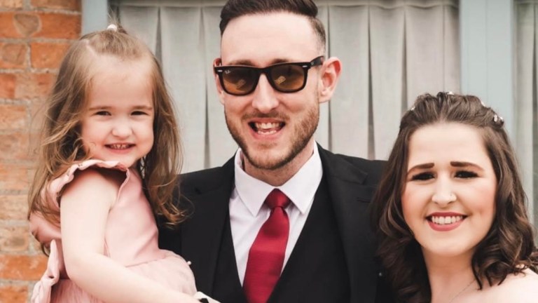 Brett, Hannah and their daughter Summer.