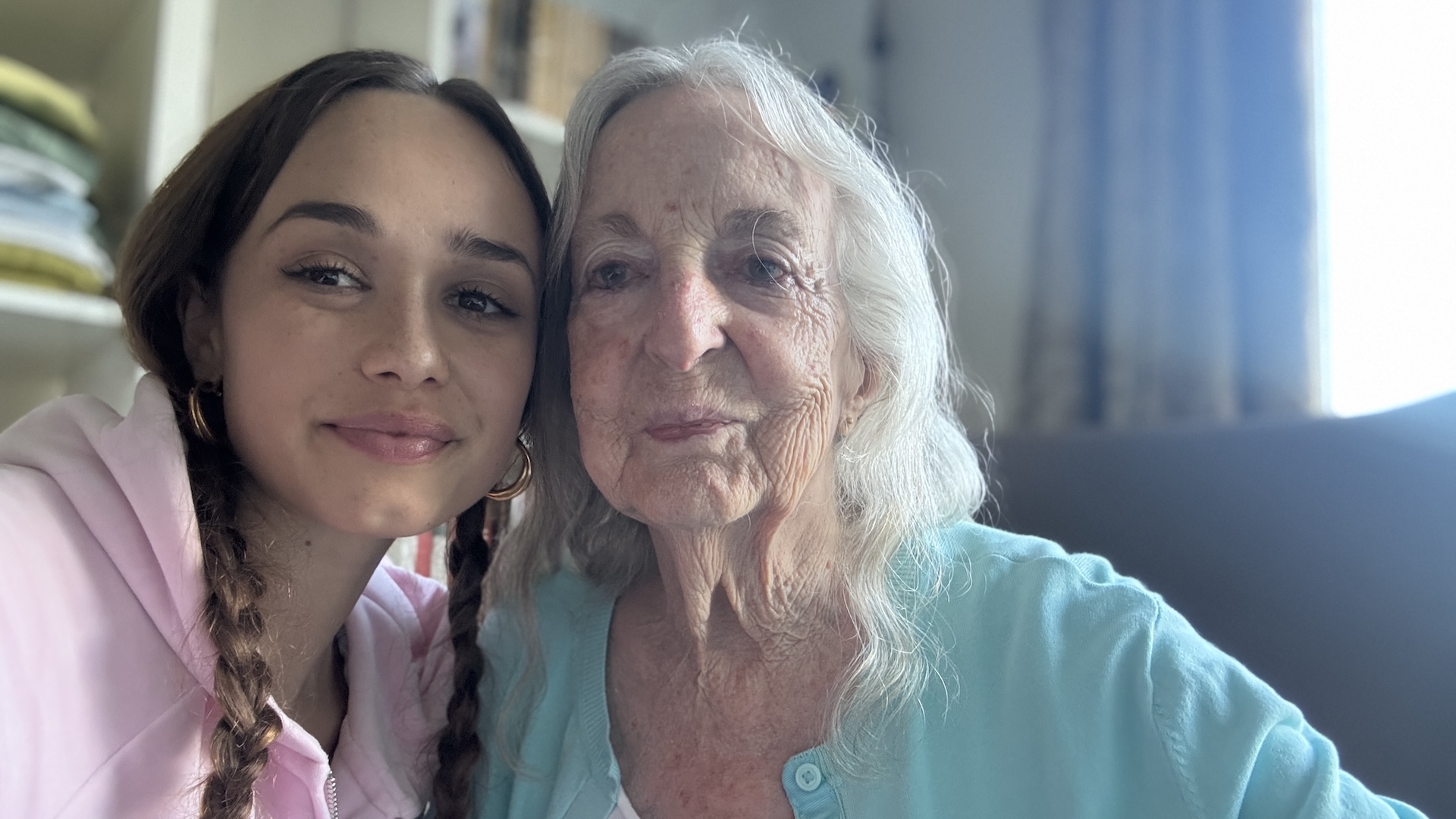 Big Issue ambassador Rose Williams and her great aunt, who was threatened with eviction.