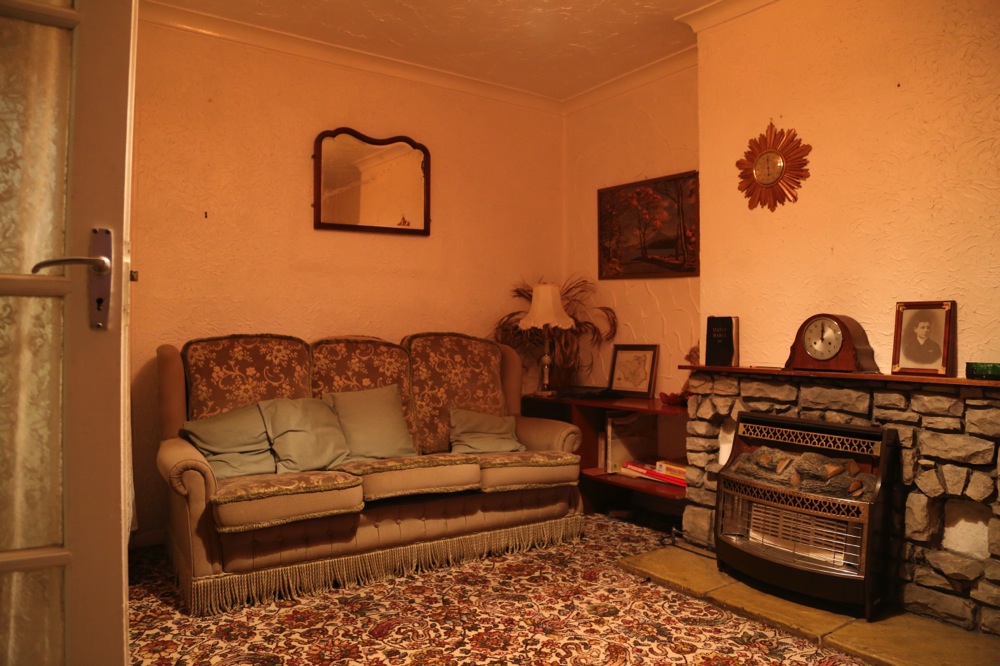 The living room in 30 East Drive. One of the many rooms where poltergeist activity has been witnessed. 