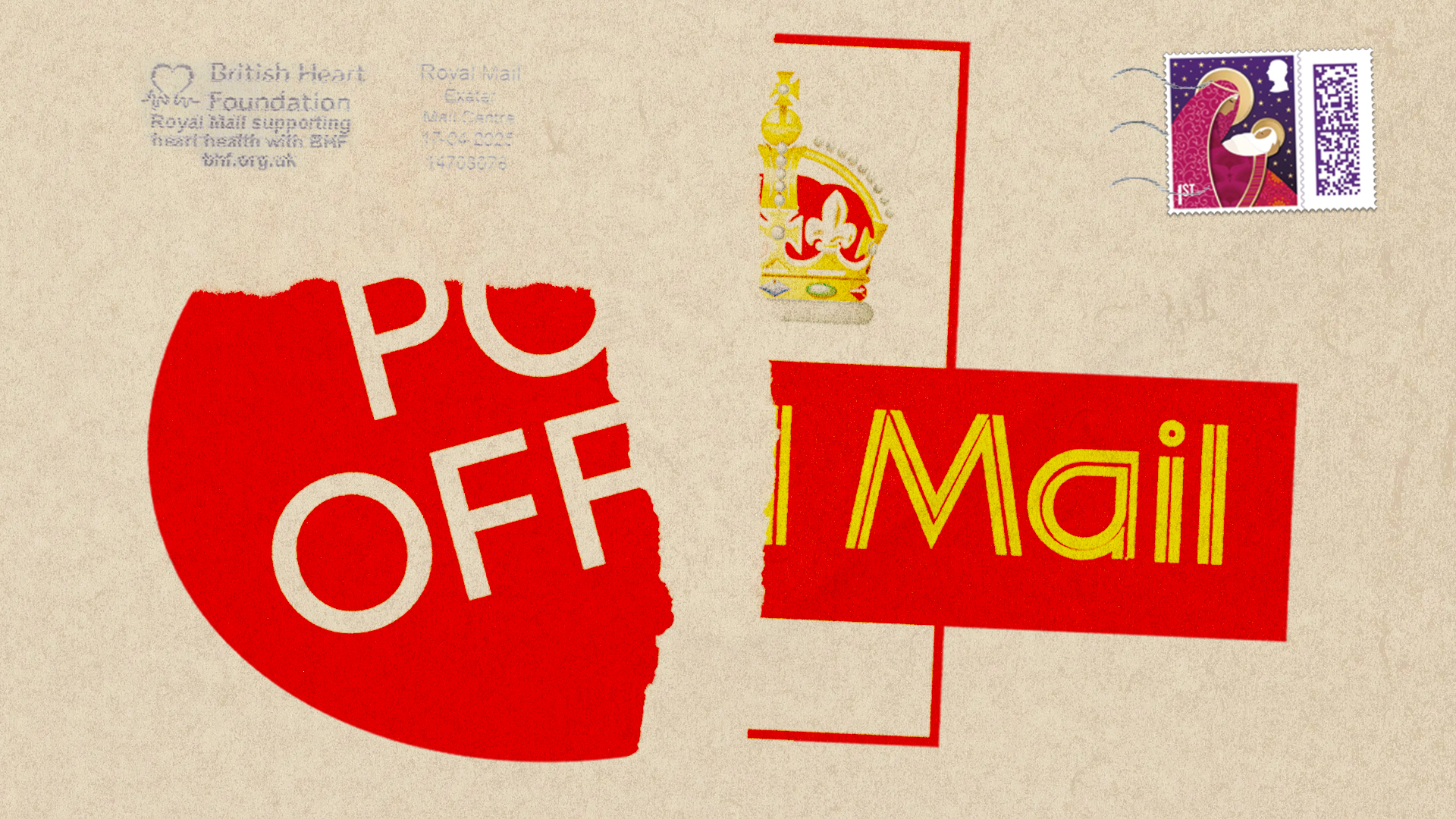 an illustration of a post office logo